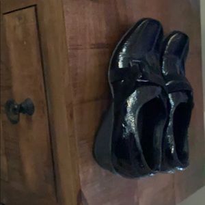 Clark’s Black Patent Slip On